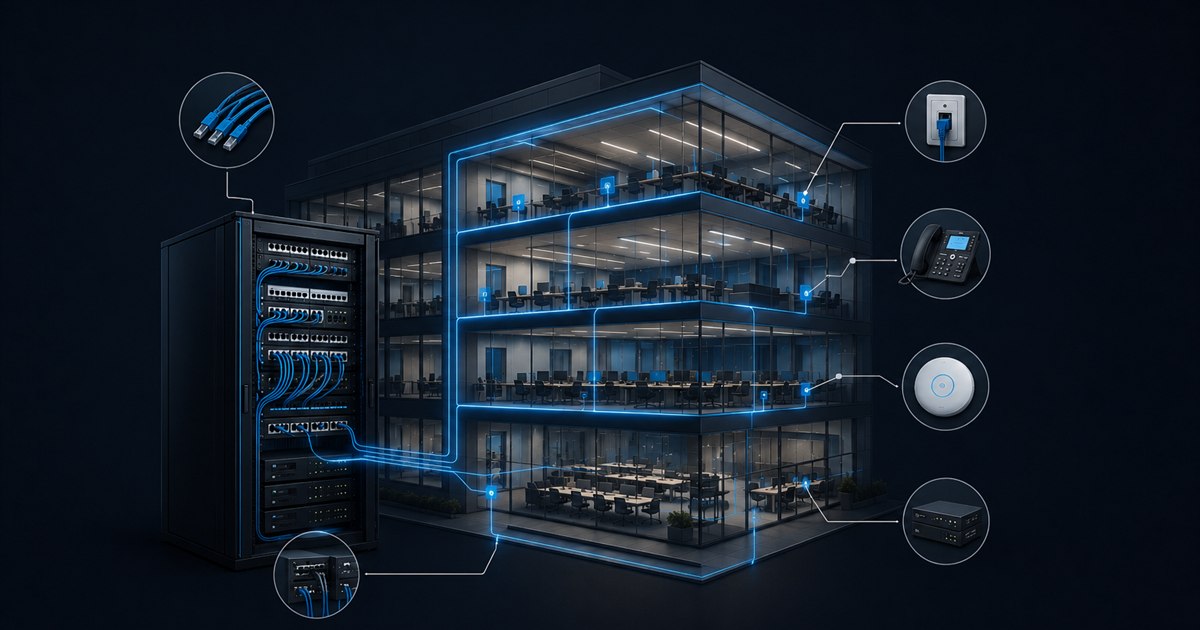 Structured cabling in Qarshi | LumArt Engineering